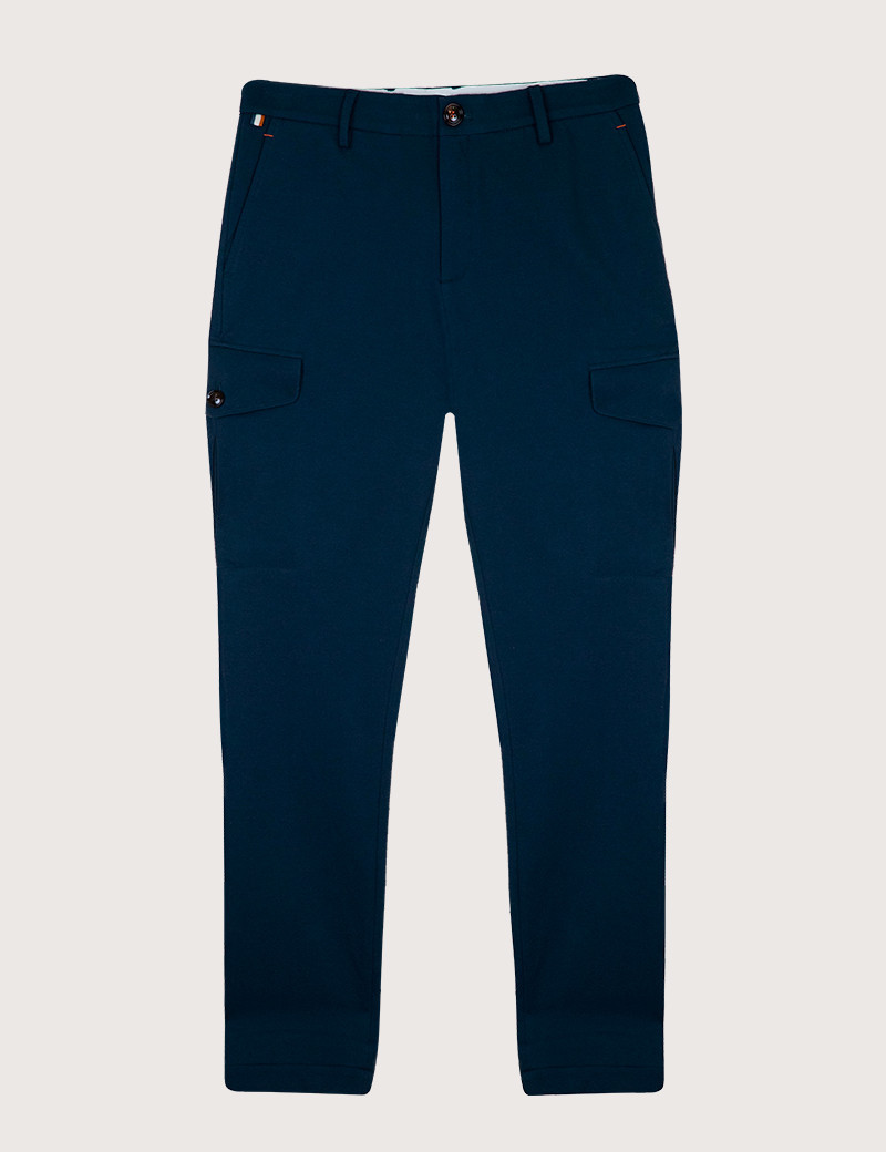 MOS MOSH PANTALON HOMME CARGO GABRIEL MARINE
