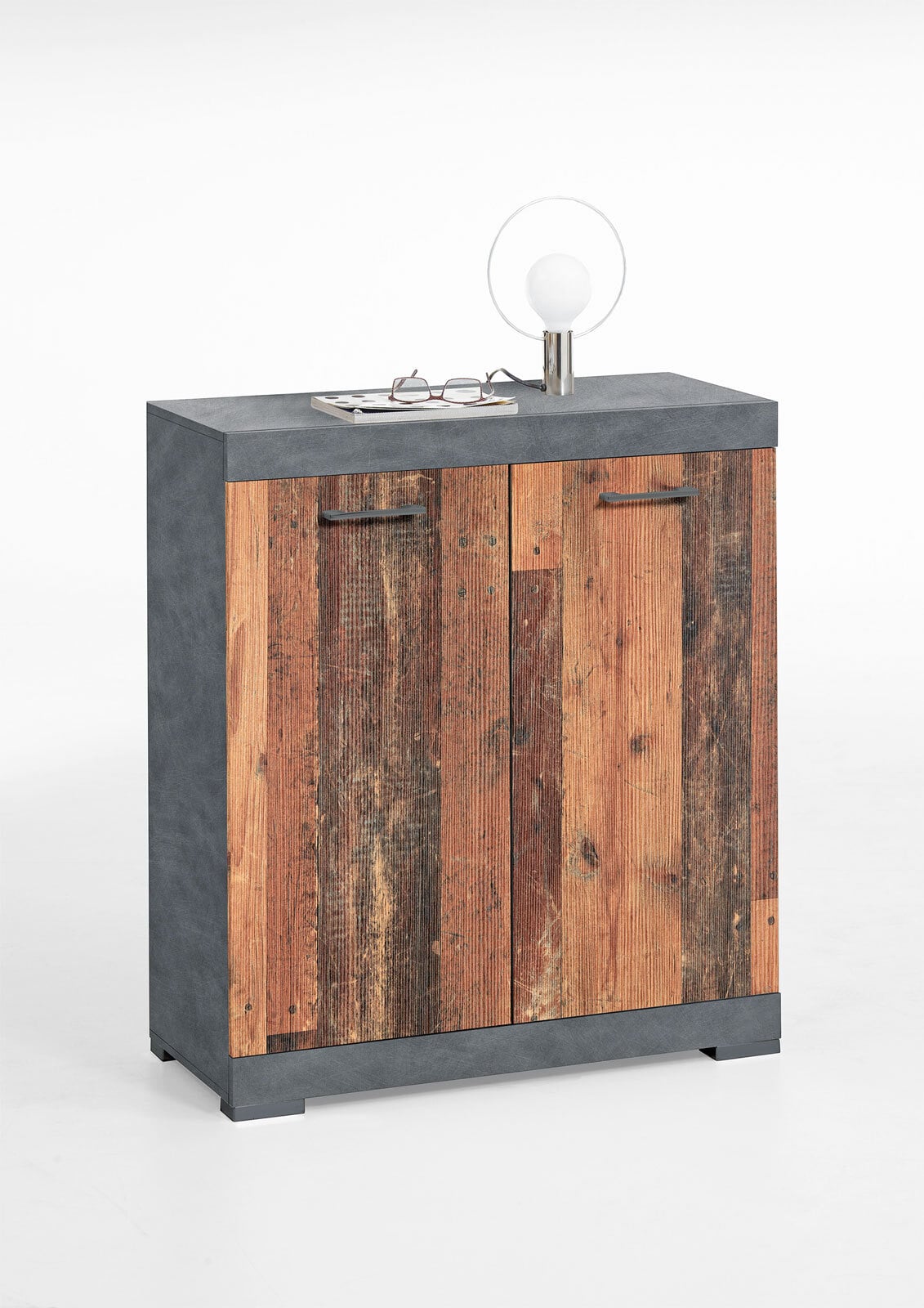 Kommode Bristol 1 Matera/Old Style dunkel 80 x 90 x 35 cm
