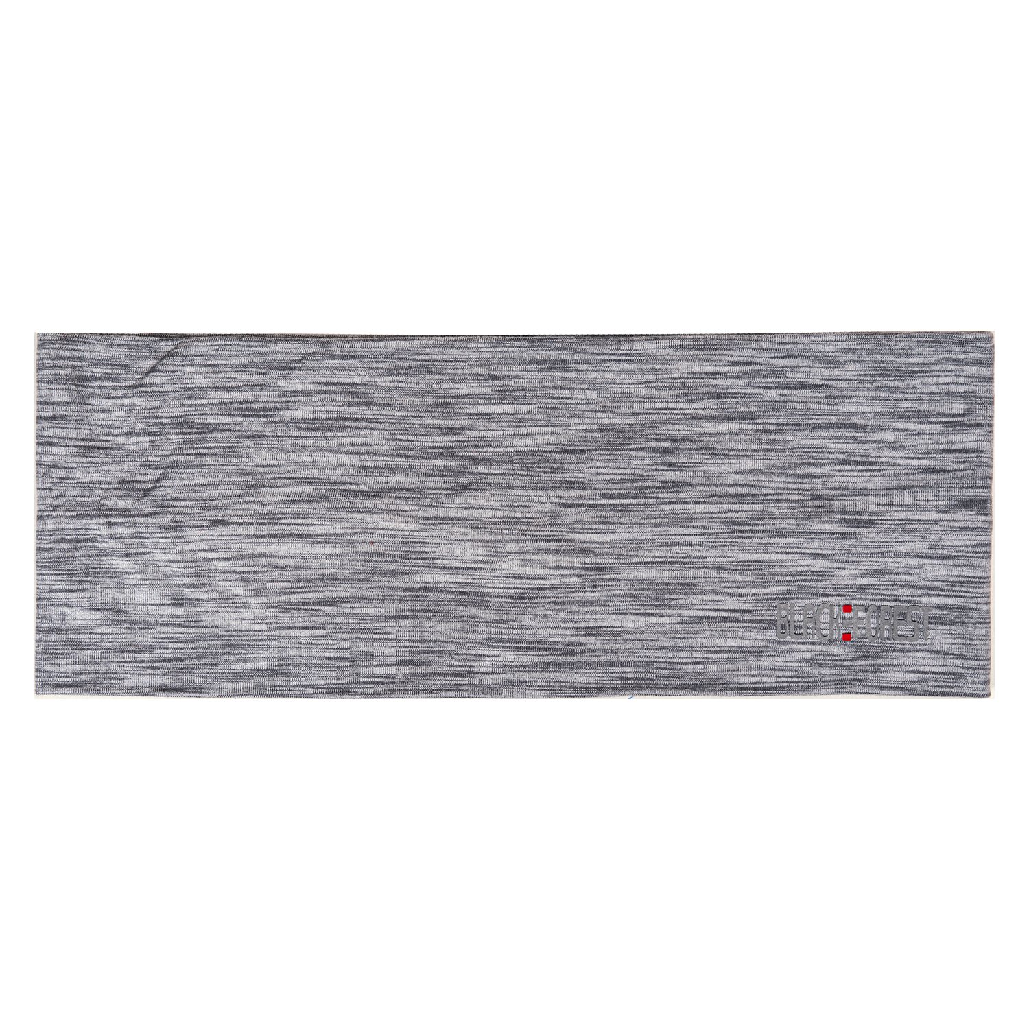black forest Stirnband mit Reflexlogo  - grau melange - Einheitsgröße