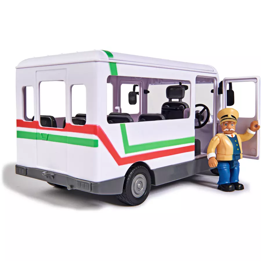 Simba Toys Feuerwehrmann Sam - Trevors Bus mit Figur
