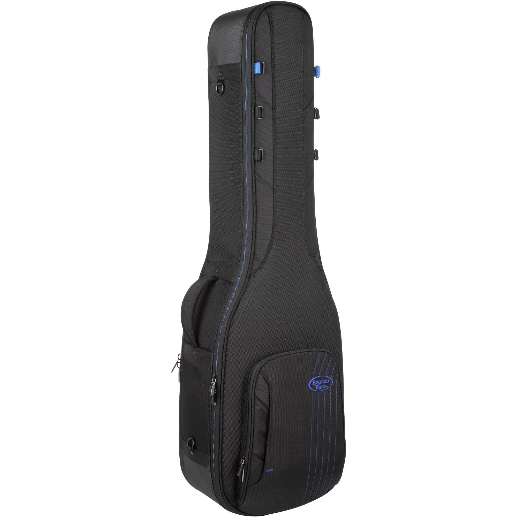 Reunion Blues RBC232B Continental Expedition Double Bass softcase voor 2 elektrische basgitaren