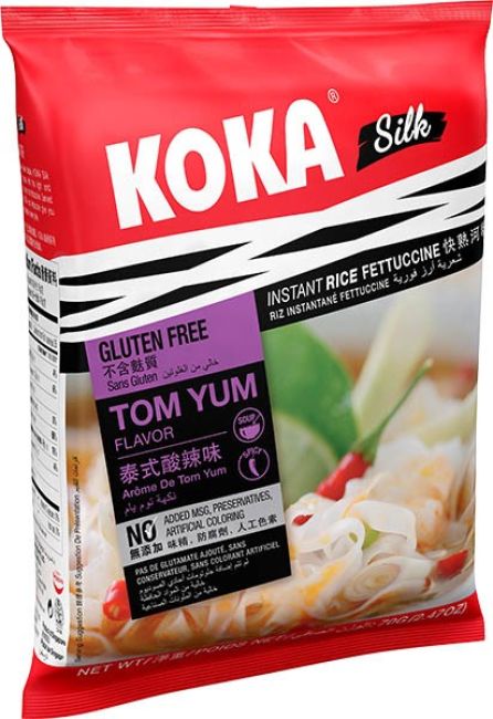 Koka Instant Rijstnoedels Tom Yam Smaak (zonder MSG) 70g