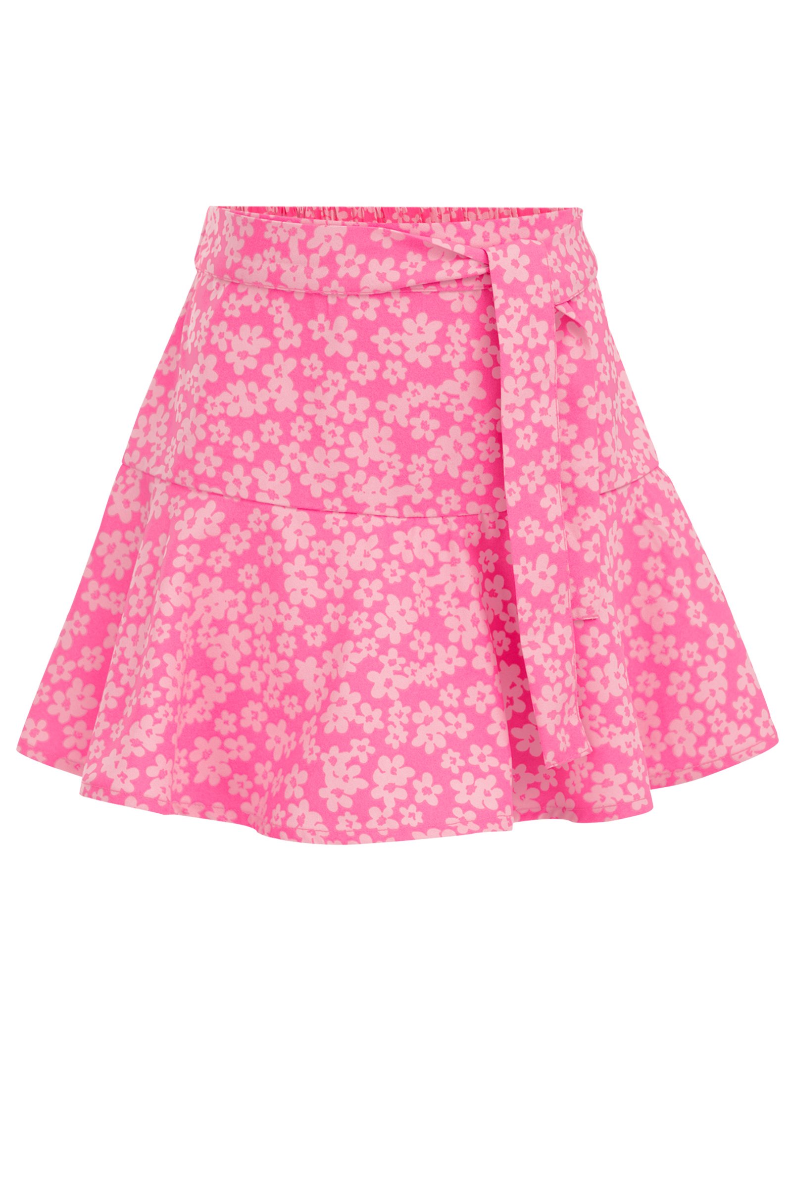 Meisjes skort met dessin WE Fashion Roze