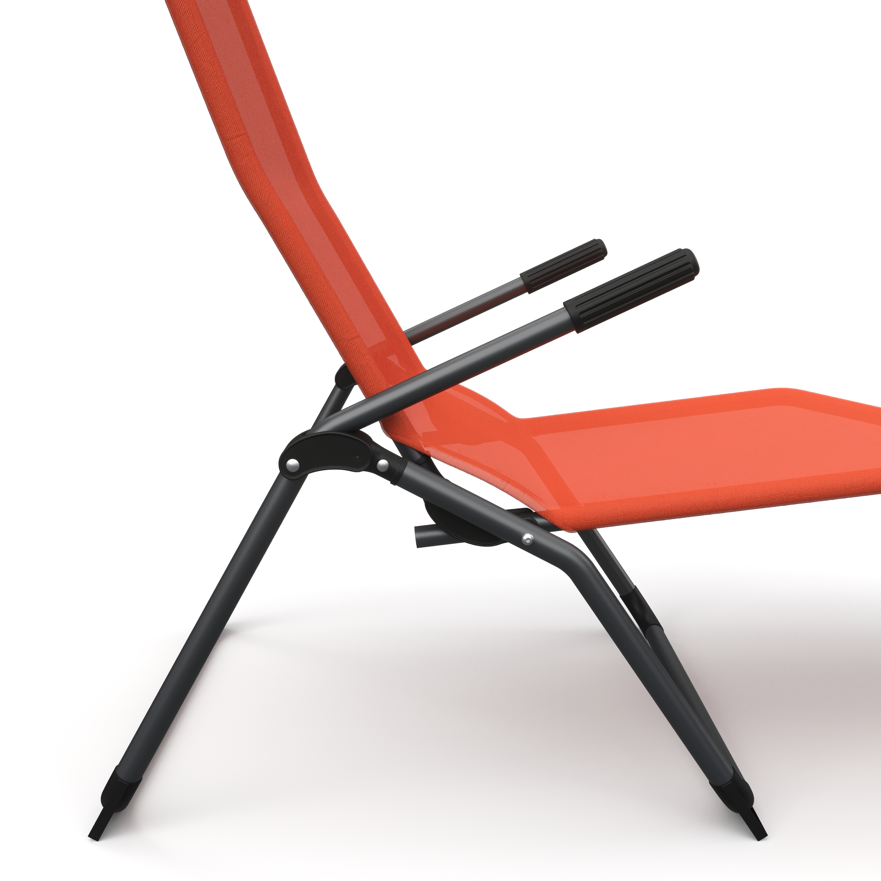 Liegestuhl orange 2er Set