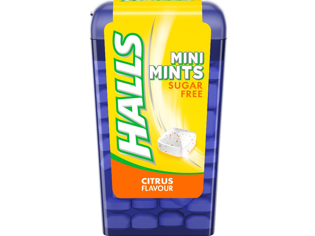 DROPS HALLS MINI MINT CITRICOS 12.5G