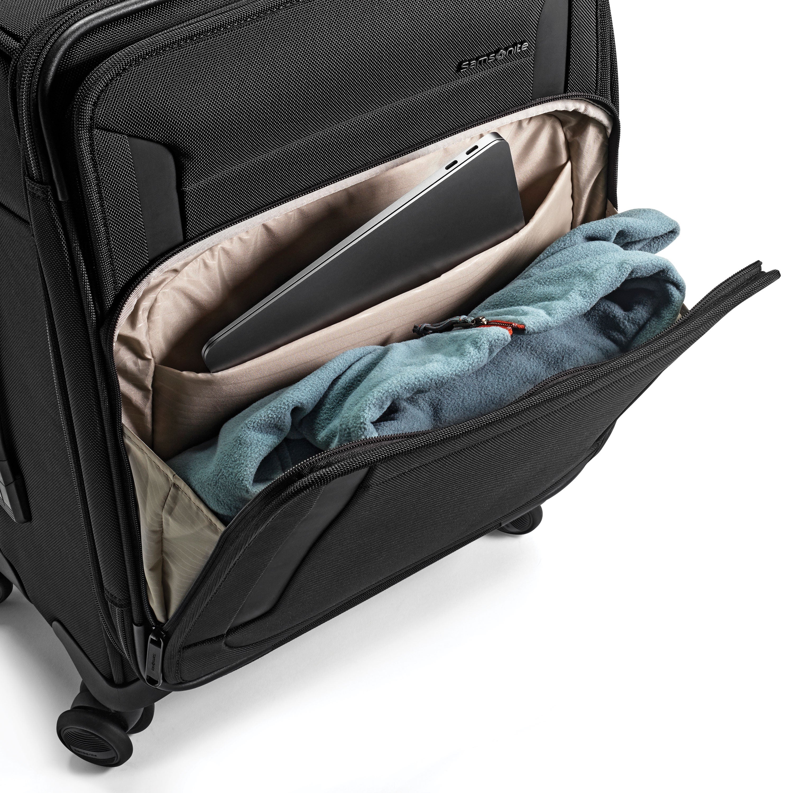 Mala de bordo Samsonite Armage II 22 x 14 x 9 com rodinhas giratórias