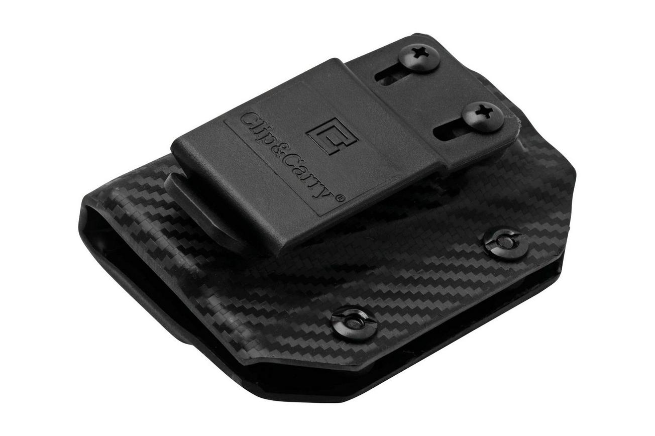 Clip And Carry Kydex Sheath Leatherman Raptor, Carbon Fiber Black LRAPTOR-CF-BLK riemholster