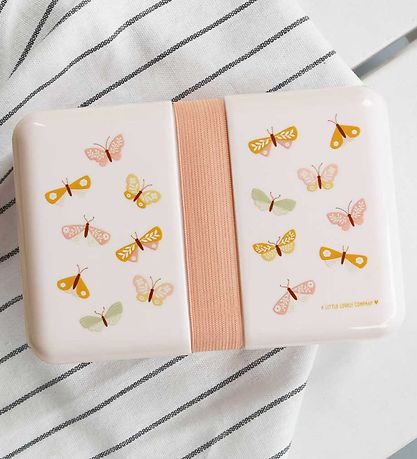 A Little Lovely Company Brotdose - 850 ml - Butterflies