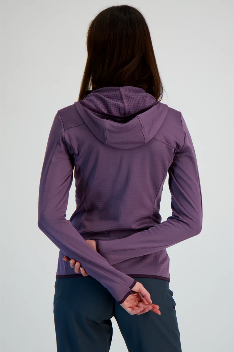 Ortovox Fleece Light Grid Hooded Damen Midlayer