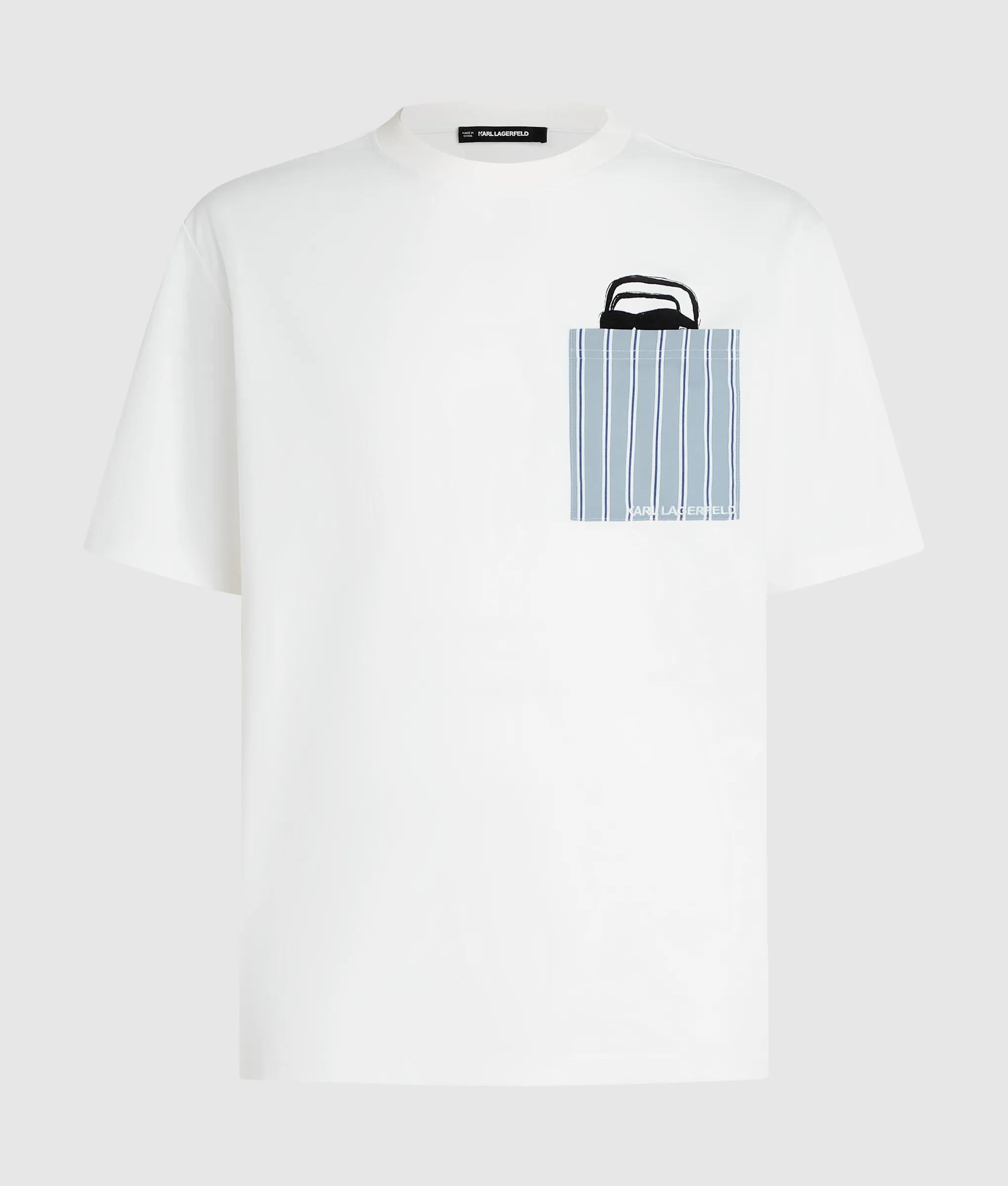 Ikon T-shirt met uitsparing voor de zak