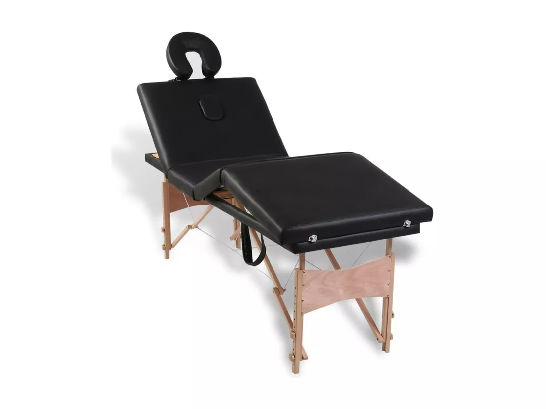 Table pliable de massage bois marron 168 x 68 x 59 cm 02_0001891