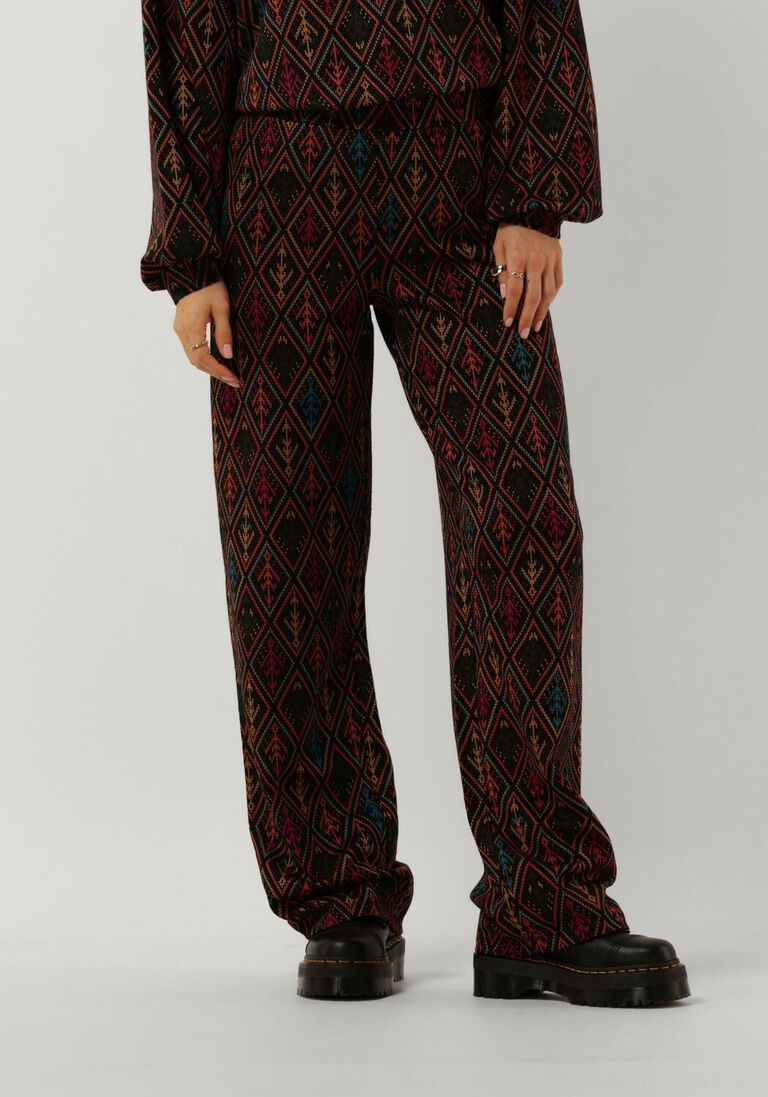 REFINED DEPARTMENT zwarte refined department flared broek abba