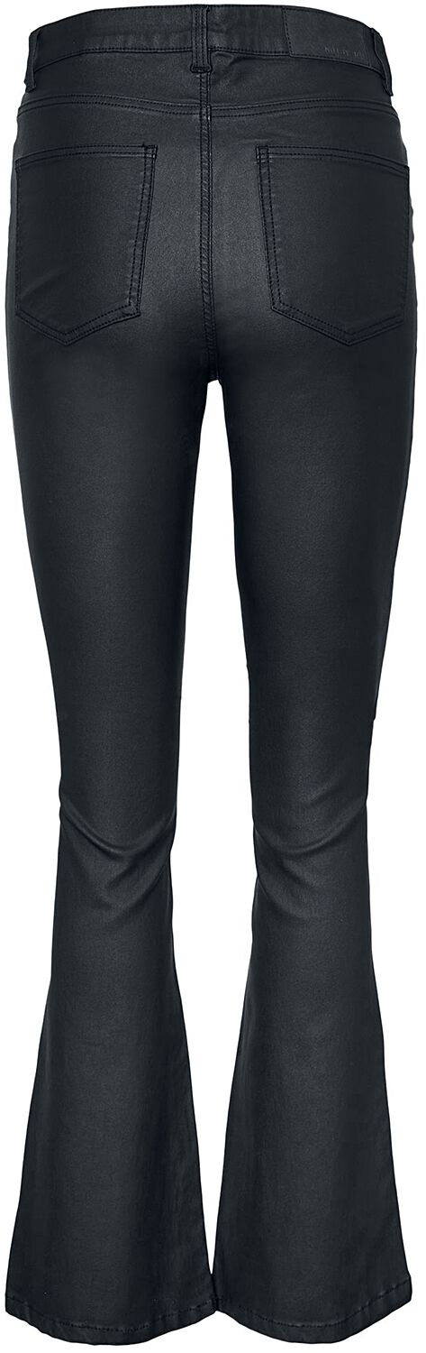 Sallie - Pantalon Taille haute Évasé | Noisy May Pantalon imitation cuir