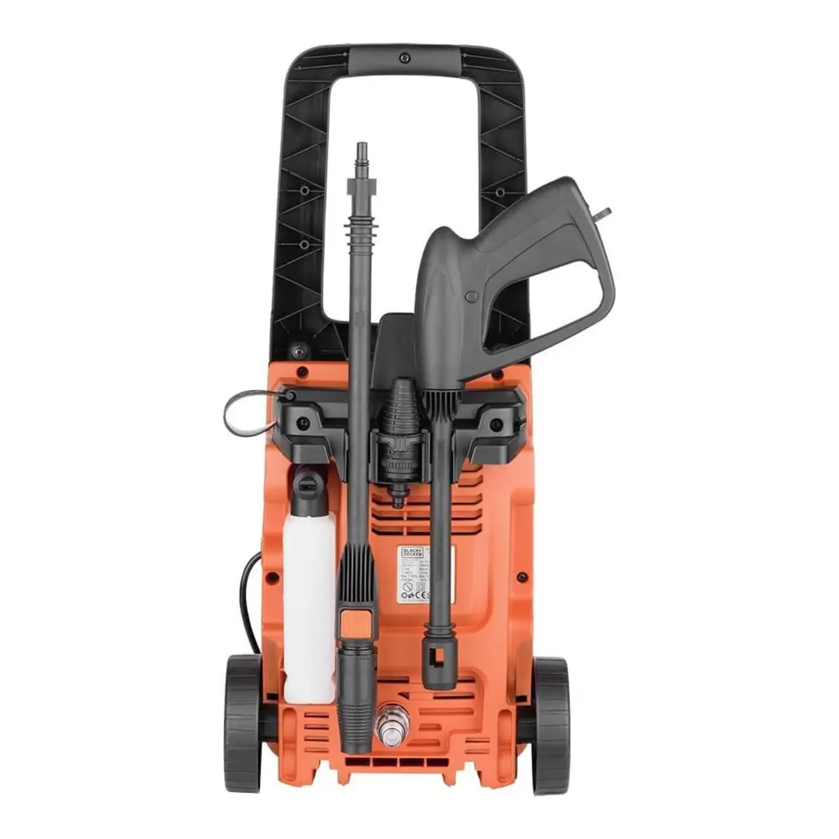 Hochdruckreiniger Black Decker BXPW1500PE anthrazit,orange