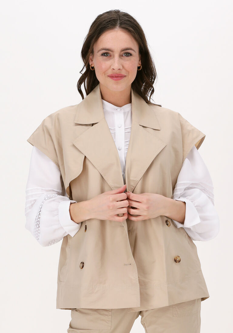 LEVETE ROOM zand levete room gilet marilyn 9 waistcoat