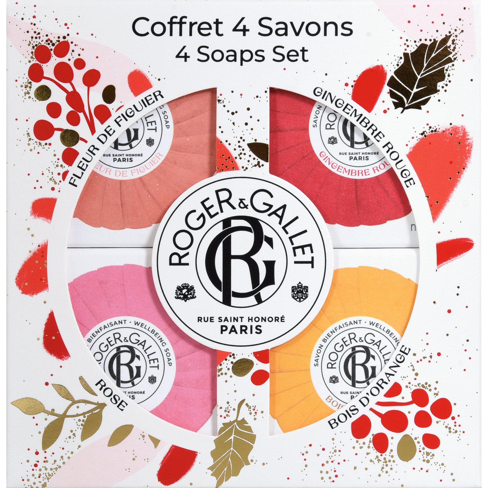 Roger & Gallet Seifen-Set, 4 x 50 g