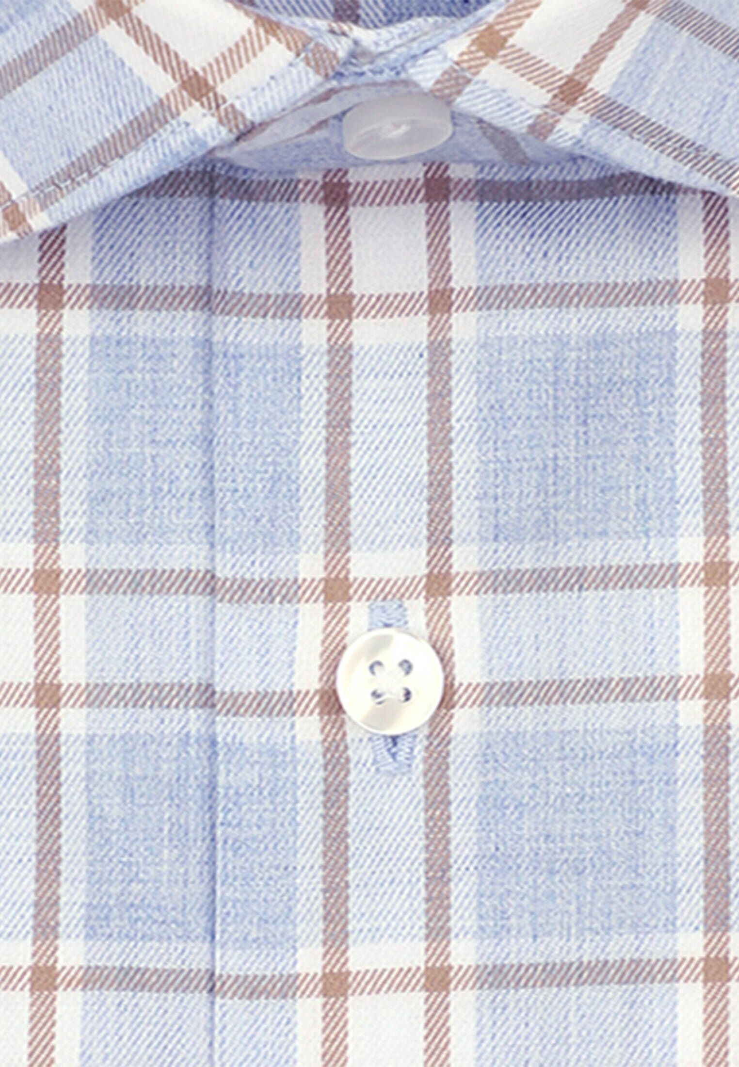 Seidensticker| Herren Flanellhemd X-Slim