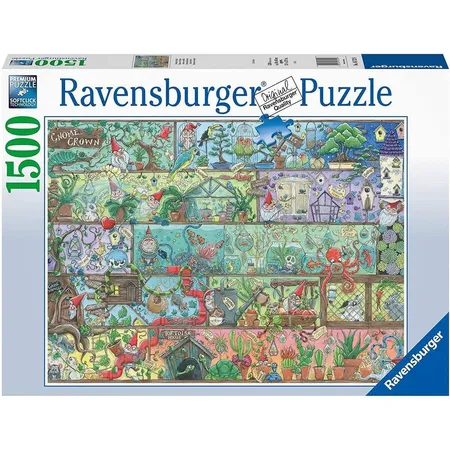 Ravensburger Zwerge im Regal, 1500 Teile