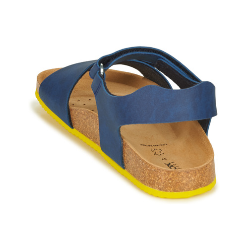 Geox - GHITA BOY - Bleu / Jaune