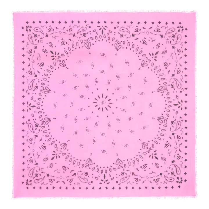 Kujten Bandana Effy Voile de Cachemire | Rose