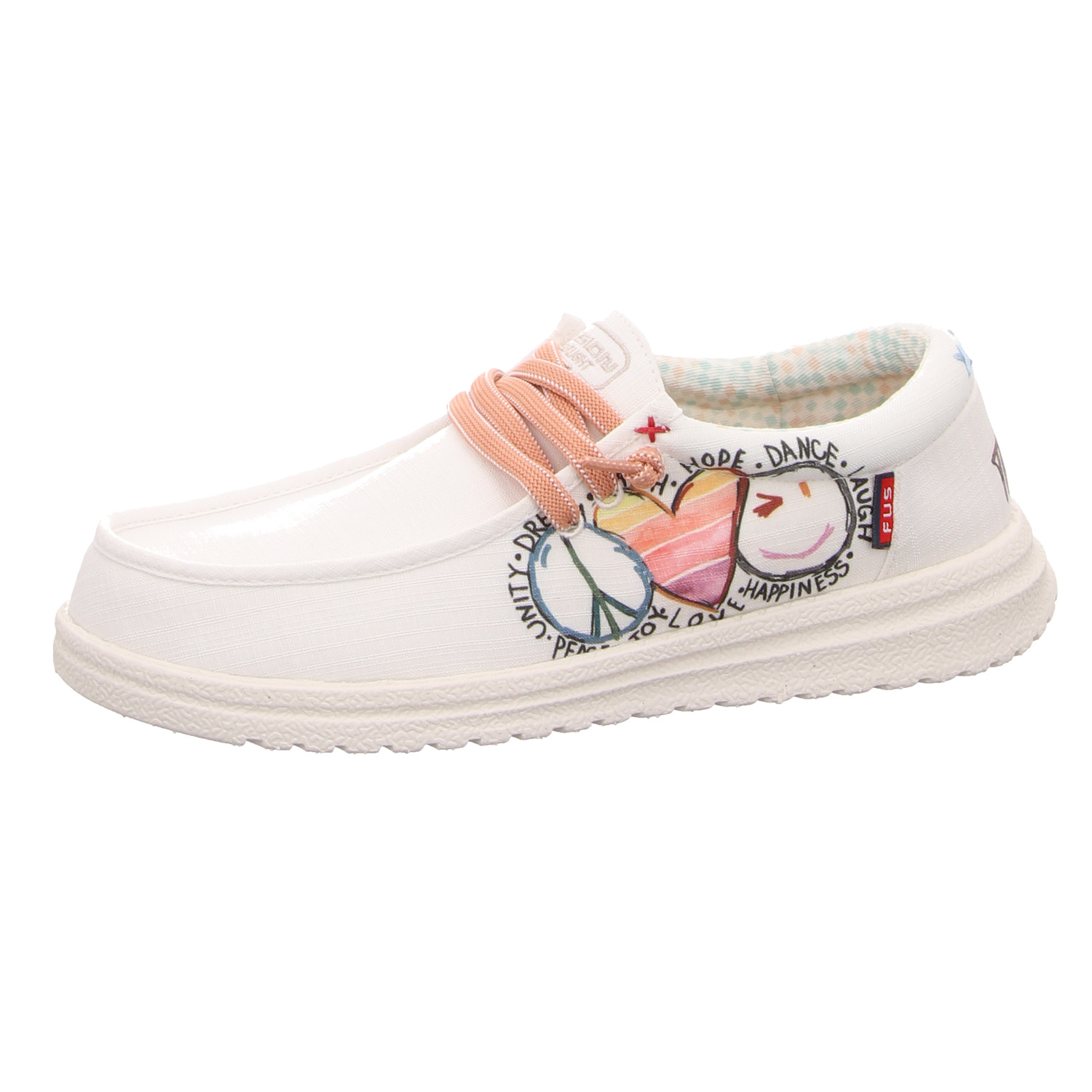 Fusion Slipper weiß weiss/weiss kombi