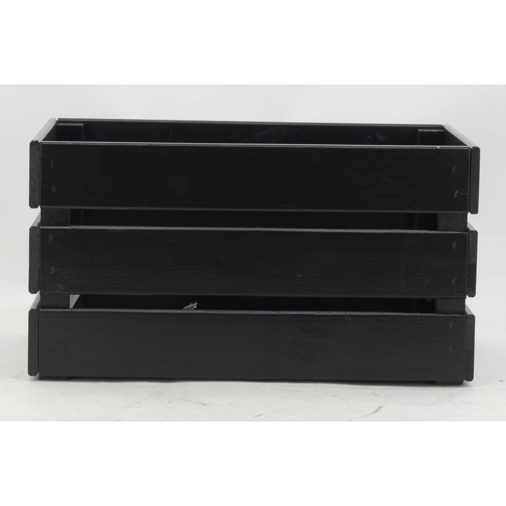 Caisse de rangement en pin grand modèle 46 x 31 x 25 cm