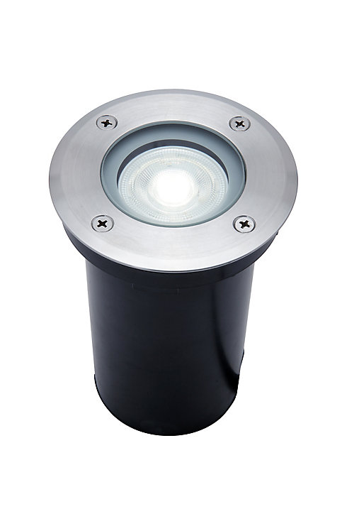Spots LED GU10 Nashua 345lm IP65 et IP67 GoodHome chrome
