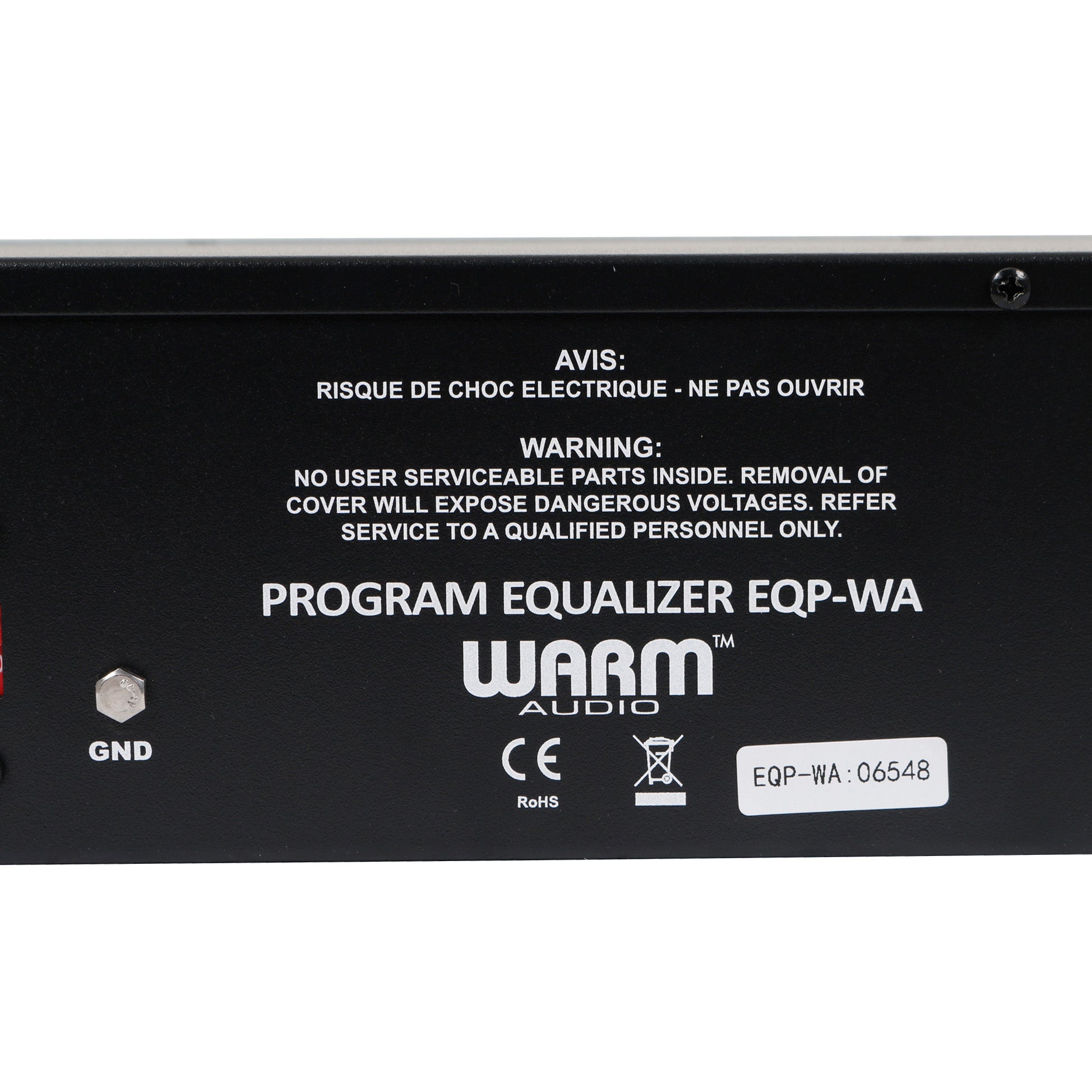 Warm Audio EQP-WA buizen equalizer