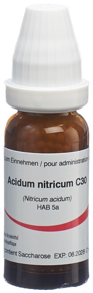 Omida Acidum nitricum 30 C<br>14 g, Globuli