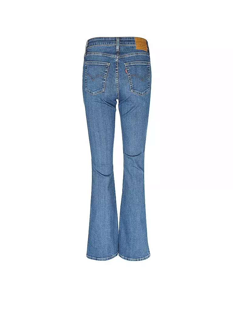 LEVI'S® Highwaist Jeans Bootcut Fit 725 blau