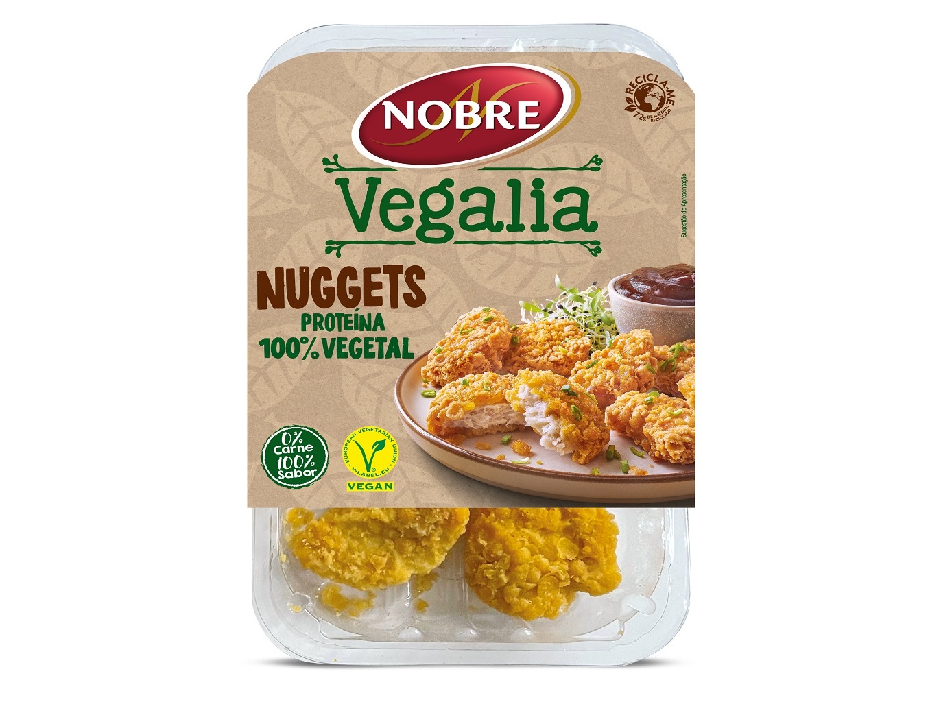 NUGGETS VEGALIA VEGAN NOBRE 160GR
