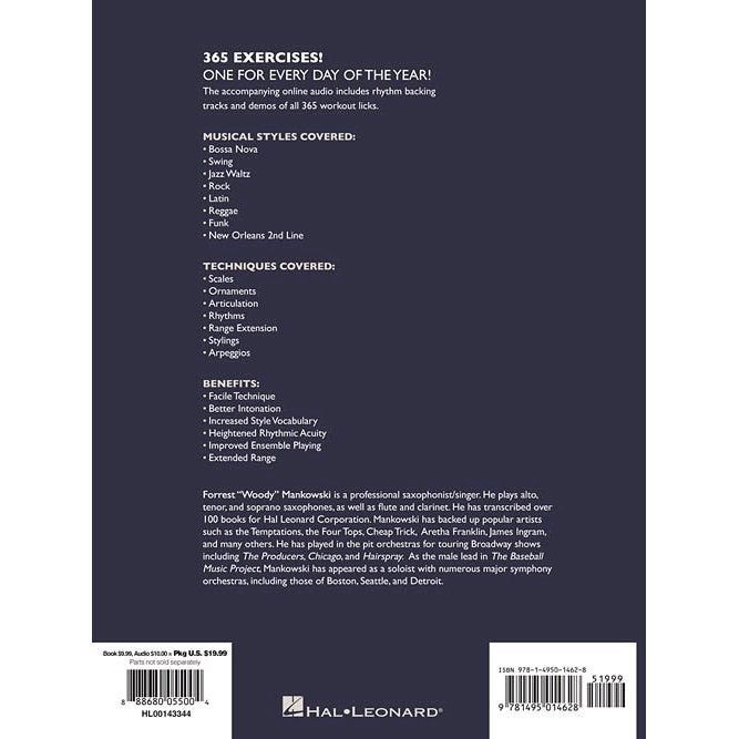 Hal Leonard - Woody Mankowski - Saxophone Aerobics