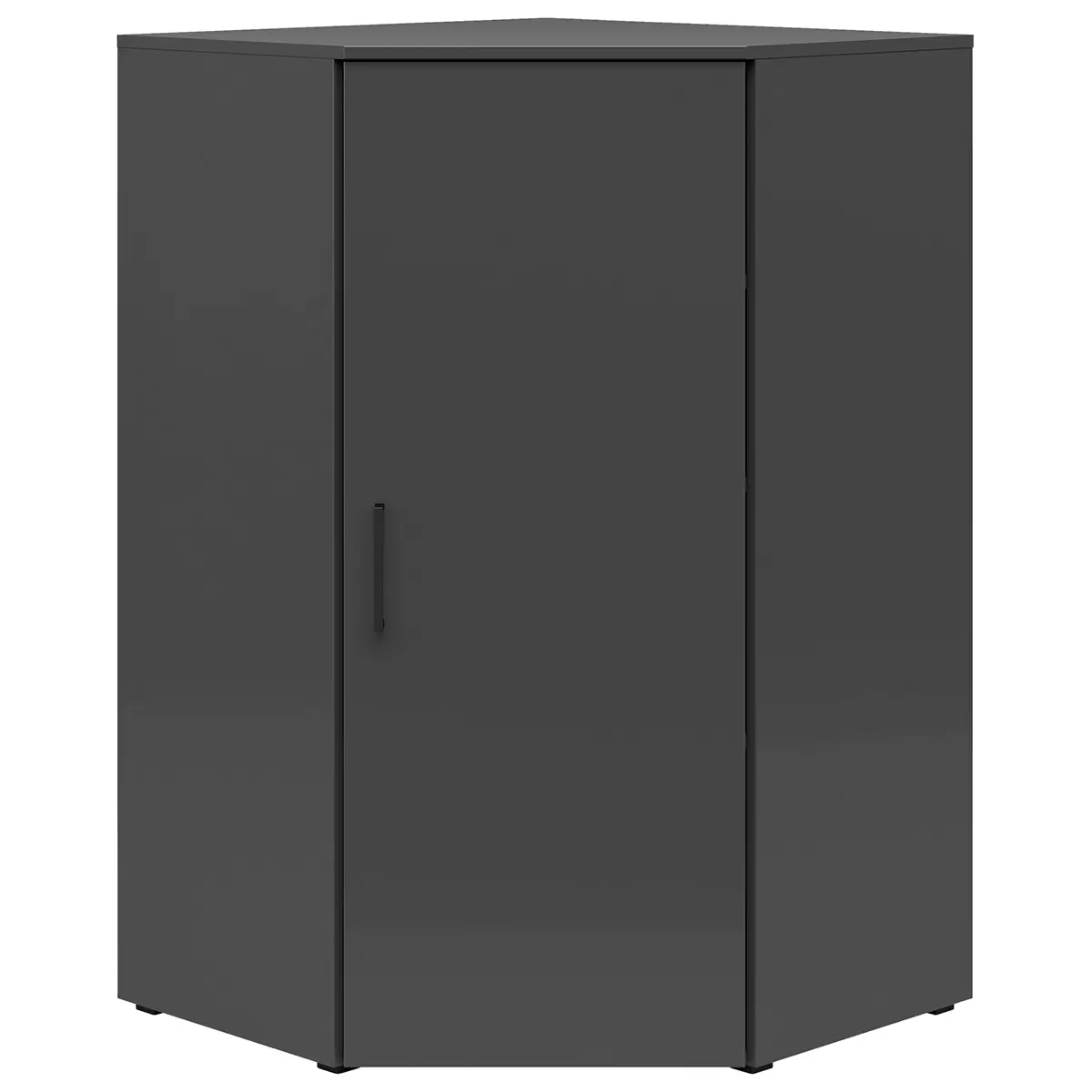 Eckschrank 1T Cabinet Anthrazit
