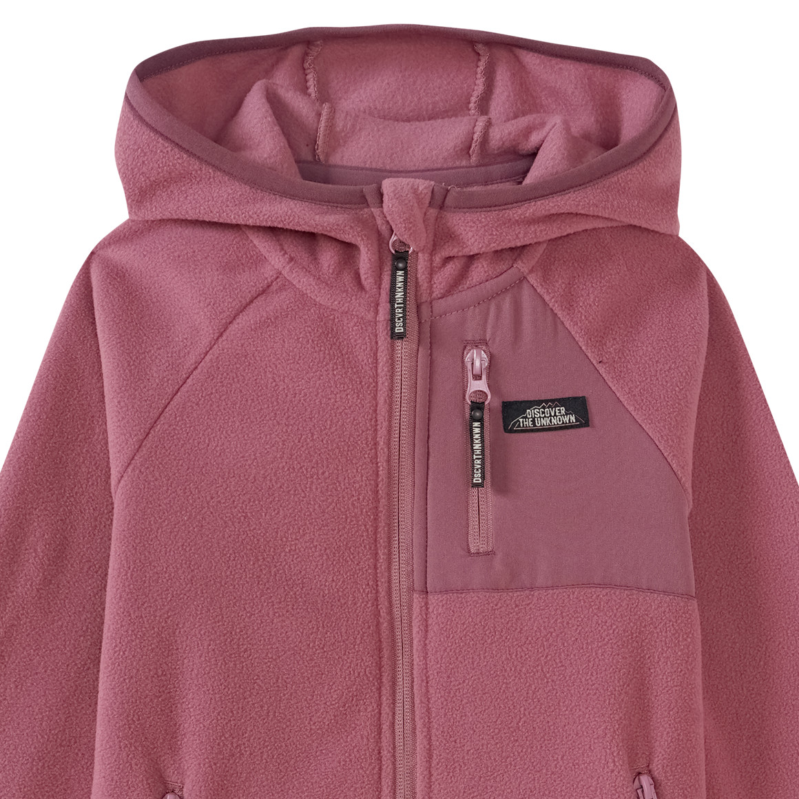 Topolino Mädchen Fleecejacke mit Kapuze beere