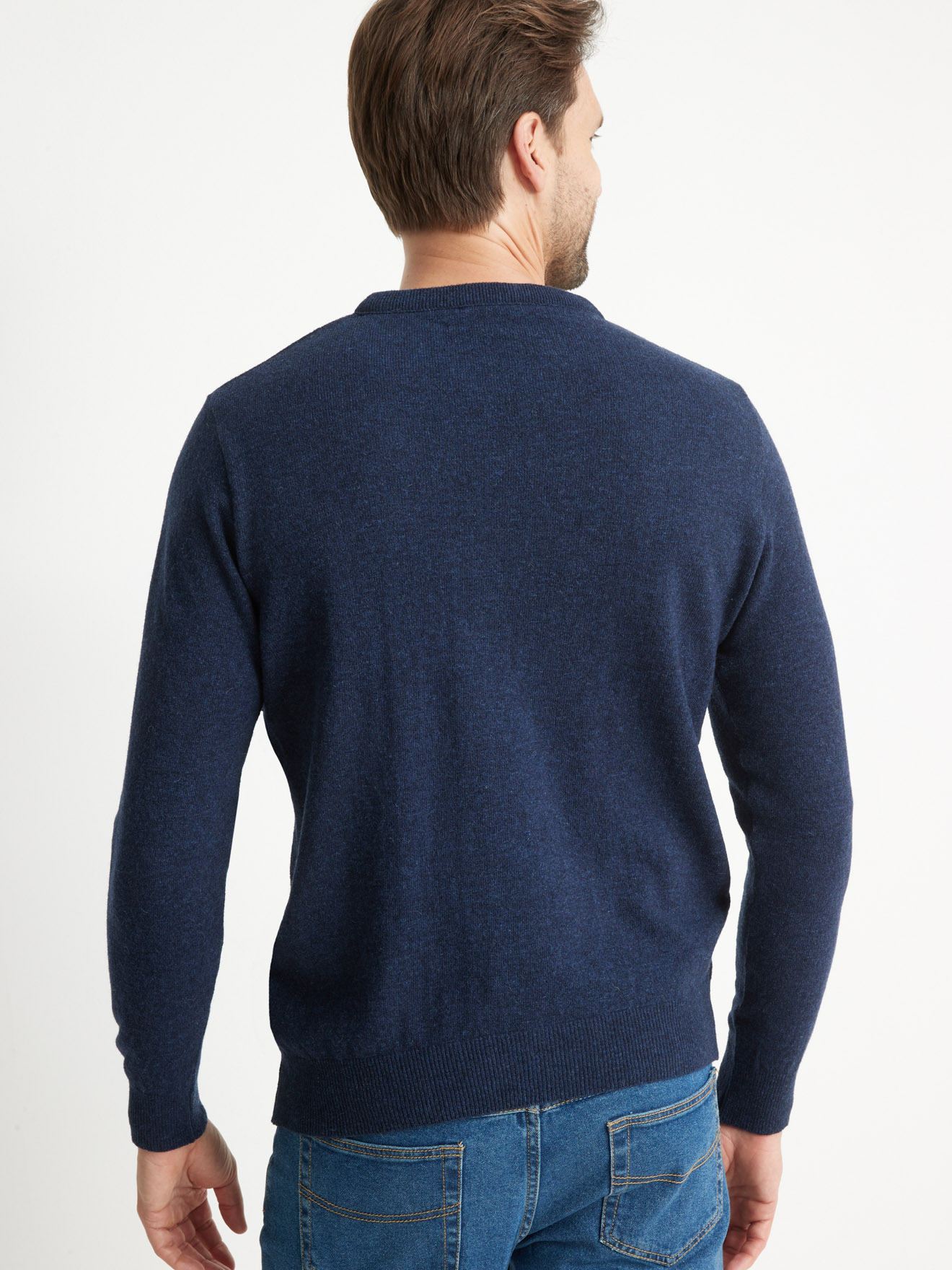 Pull encolure ronde 100% acrylique