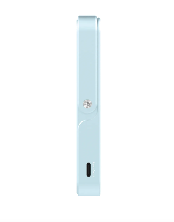 (15W) 10000mAh Change 'n' Go Magnetische MagSafe Powerbank USB C PD Ladegerät   Standfuss (32266) - Blau