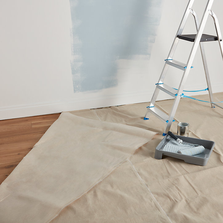 Bâche de protection polycoton GoodHome 3 x 4 m