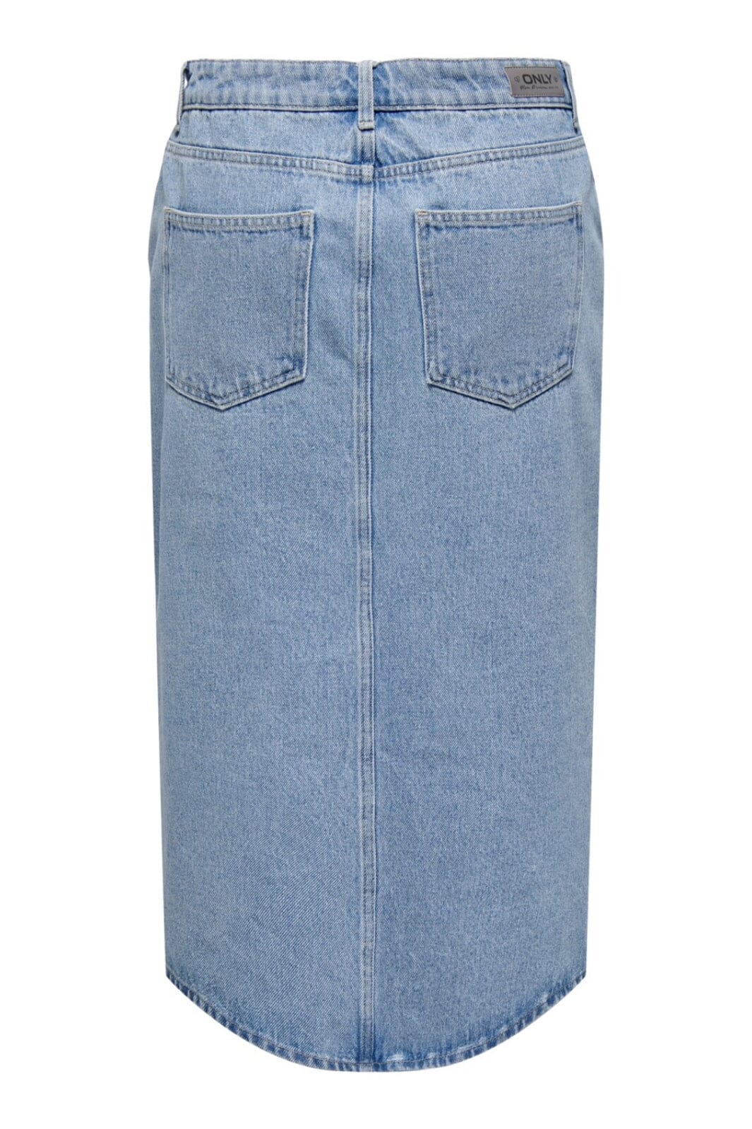 Only Onlbianca Midi Skirt Rea 4460381 light blue denim