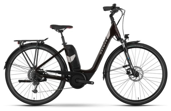 Vélo de Ville Électrique Raymon CityRay E 6.0 SE Shimano Nexus 5V 500Wh 700mm Noir 2024 - Produit Reconditionné
