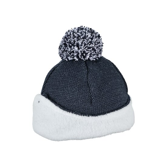 Bonnet tricoté avec cache-oreilles   Marine        de               Sterntaler