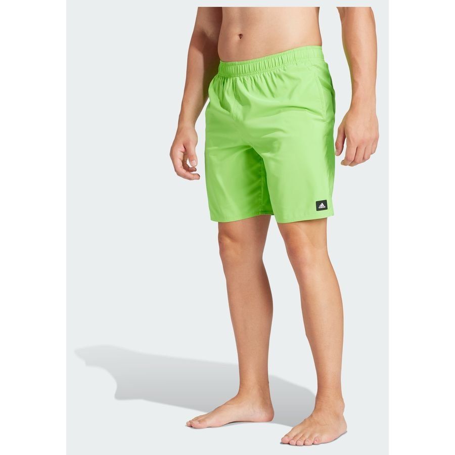Adidas Short de bain uni de longueur classique CLX