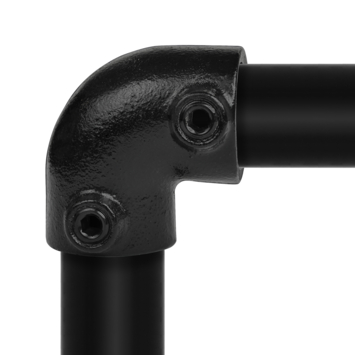 Novidade steigerbuis koppelstuk kniestuk zwart ø 27 mm