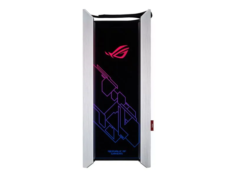 ASUS ROG Strix Helios - White Edition - tower - udvidet ATX - sidepanel med vindue (glas) - ingen strømforsyning (ATX) - hvid udgave - USB/Lyd
