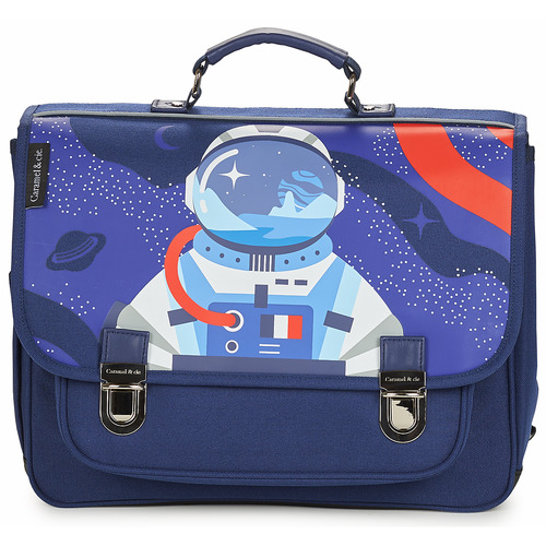 CARAMEL & CIE - CARTABLE 38 CM INTERSTELLAIRE - Marine