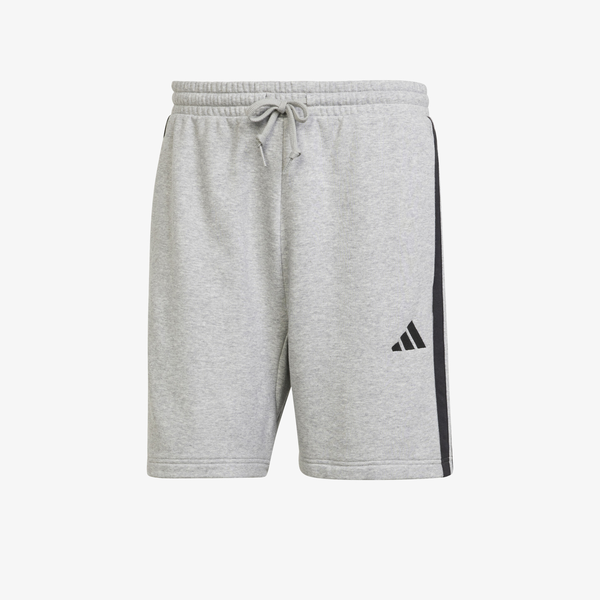 adidas Essentials 3 Streifen French Terry Herren Hosen grau