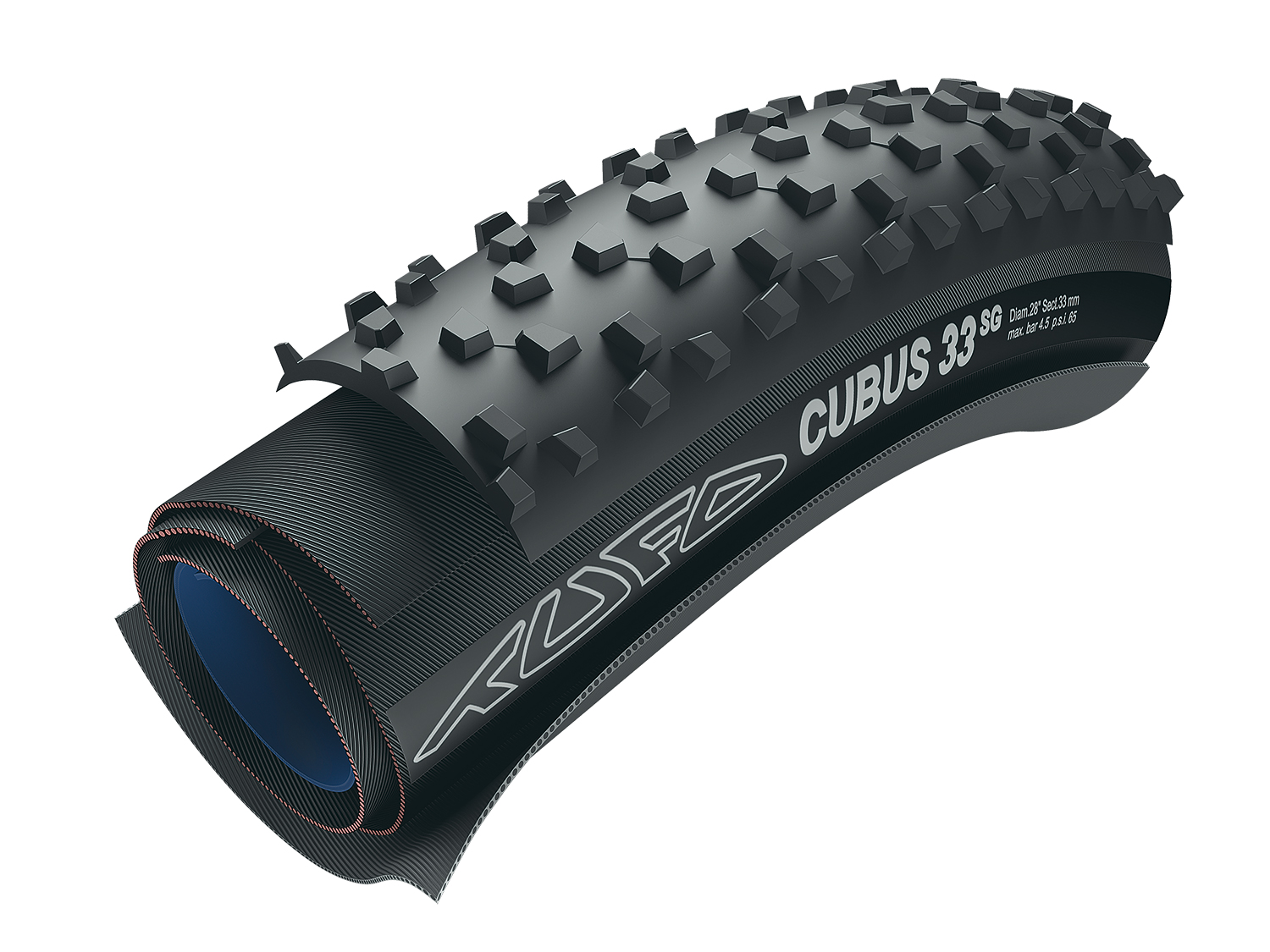 Tufo Cubus Tubular Cross dæk 700x33c