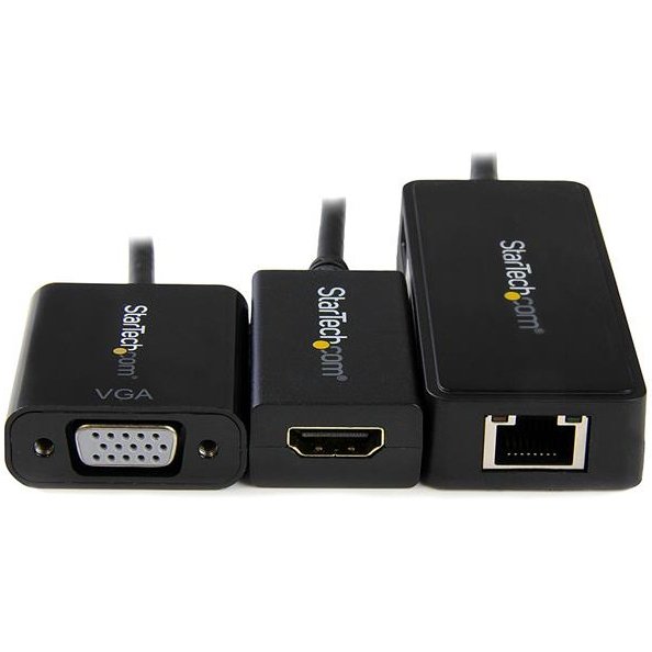 StarTech.com Kit d'adaptateurs 3-en-1 pour Microsoft Surface Pro 4 / Pro 3 / Surface 3