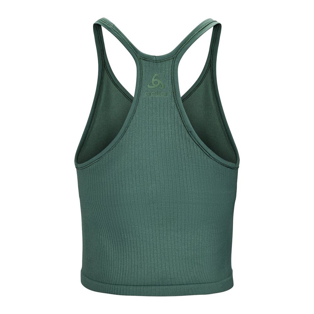 Odlo ACTIVE 365 2IN1 - Débardeur Femme camping green