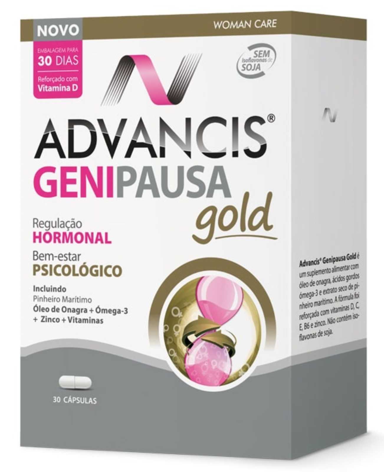 Advancis Genipause Gold 30 cápsulas