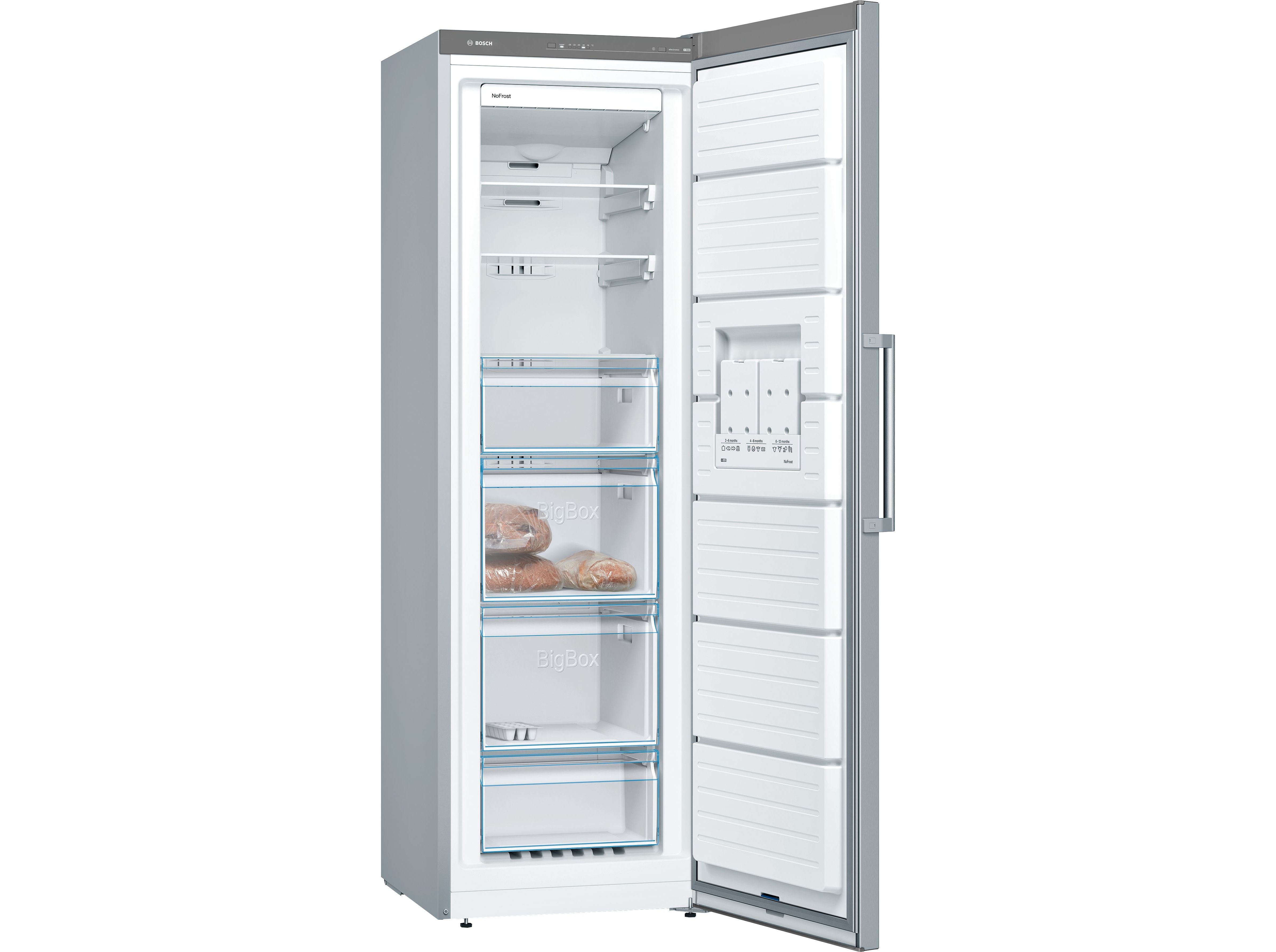 ARCA VERTICAL BOSCH GSN36VIEP INOX E 242L NO FROST